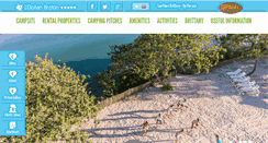 Desktop Screenshot of camping-bretagne-oceanbreton.com